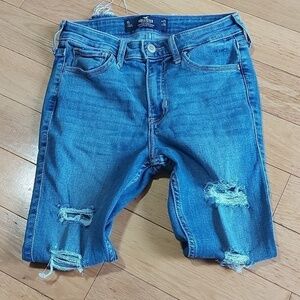 Hollister jeans rip jeans size 25